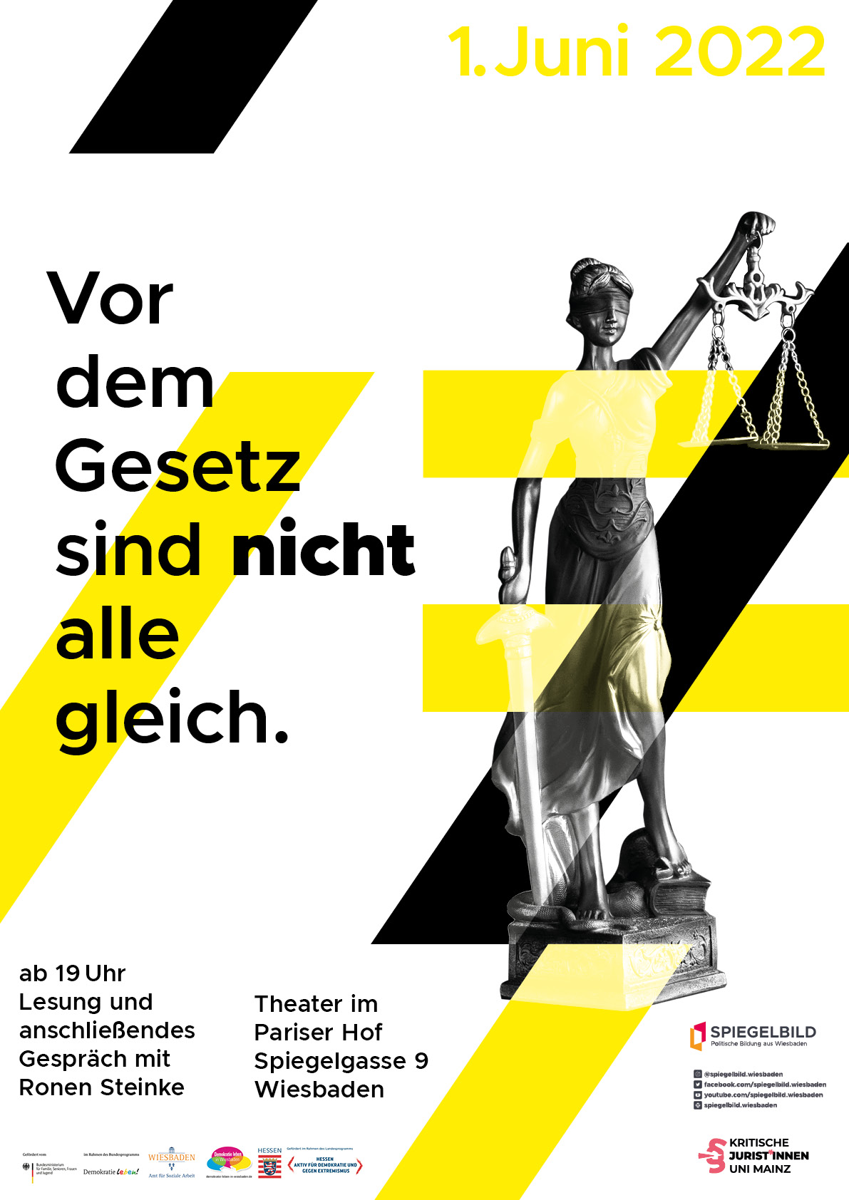 Vor dem Gesetz sind nicht alle gleich.