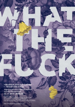 What the fuck, Plakat