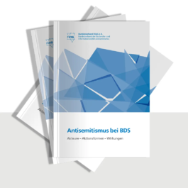 Broschüre, Antisemitismus bei BDS